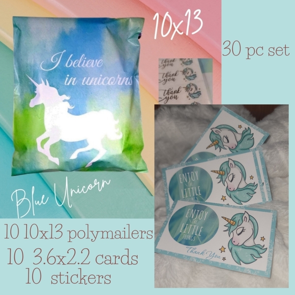 Office Poly Mailers Unicorn Set Poshmark